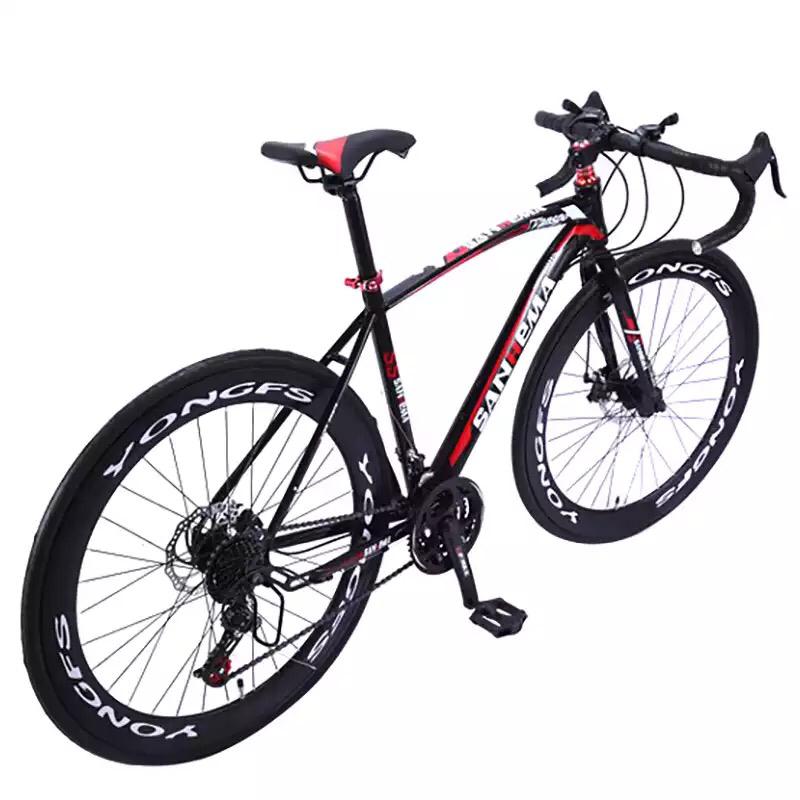 Sanhema Road Racing Bike 21 Gears Carbon Steel  26 inches Frame ? BLACK VS RED #1
