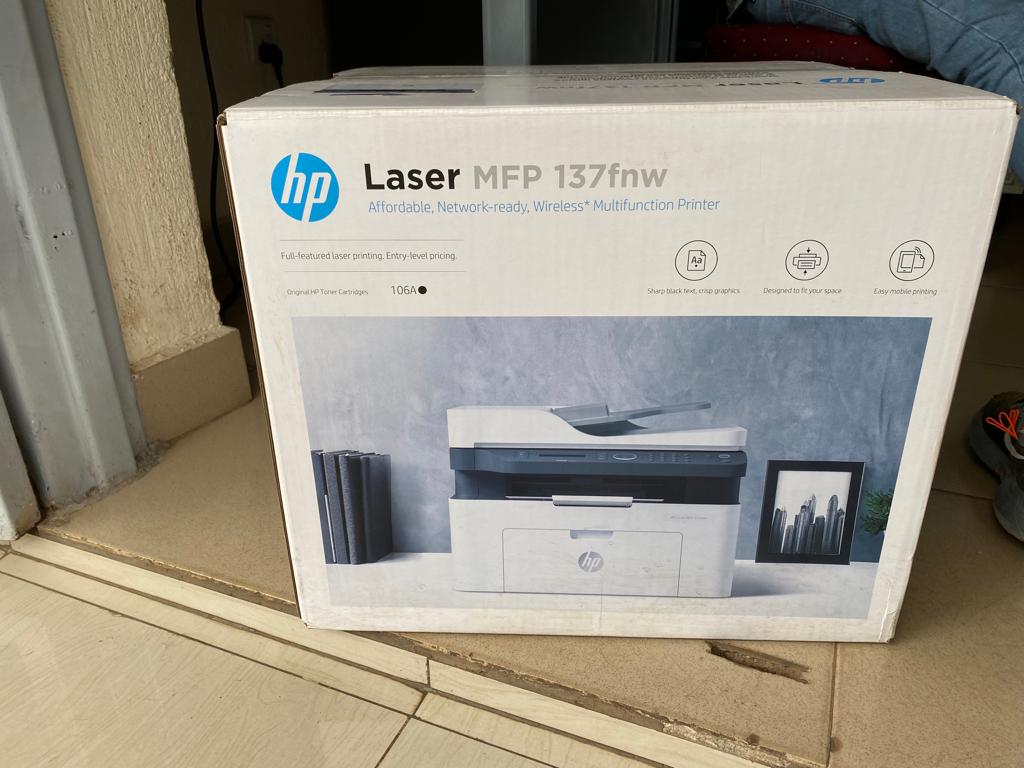 HP Laser MFP 137fnw Printer igurishwa makeya cyane