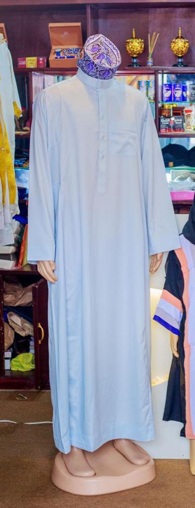 Islamic Clothing Men Length Long Sleeve thobe dress for men #2