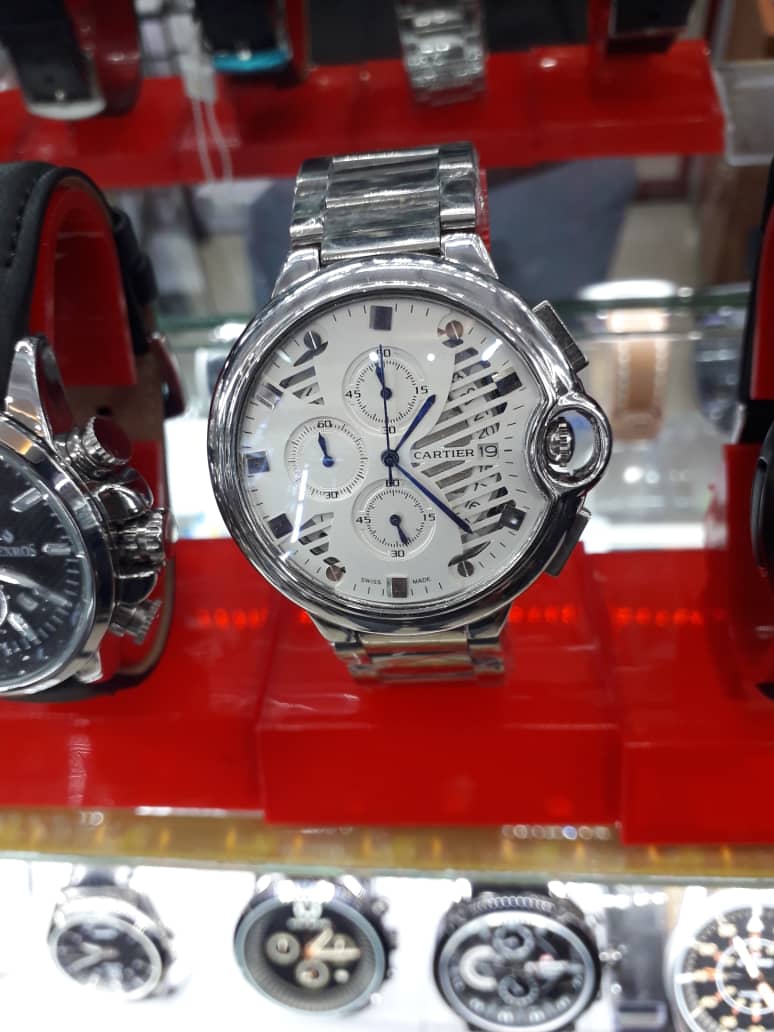 Cartier Brand Stainless Steel  Watch #1