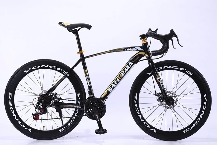 Sanhema Road Racing Bike 21 Gears Carbon Steel  26 inches Frame – Black #1