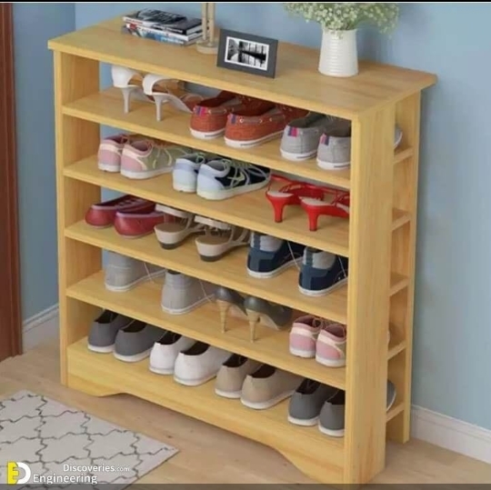 Deluxe shoes rack for organizing your growing collection of footwear