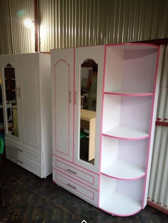 1.20cm Wardrobe designed with the best Solid wood on a nice price