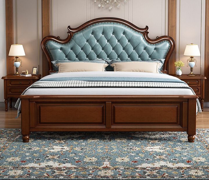 Bedroom furniture with Elegant, comfortable classic style decoration