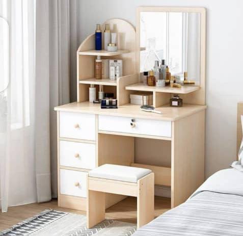 Four Drawers with Mirrored stunning Dresser for girls on a cheap price