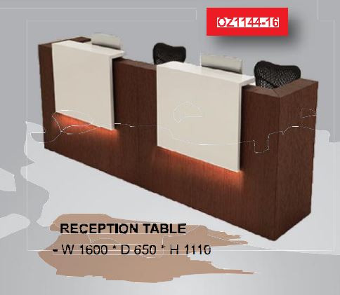 Two Persons Reception Desk All-Purpose Counter Desk