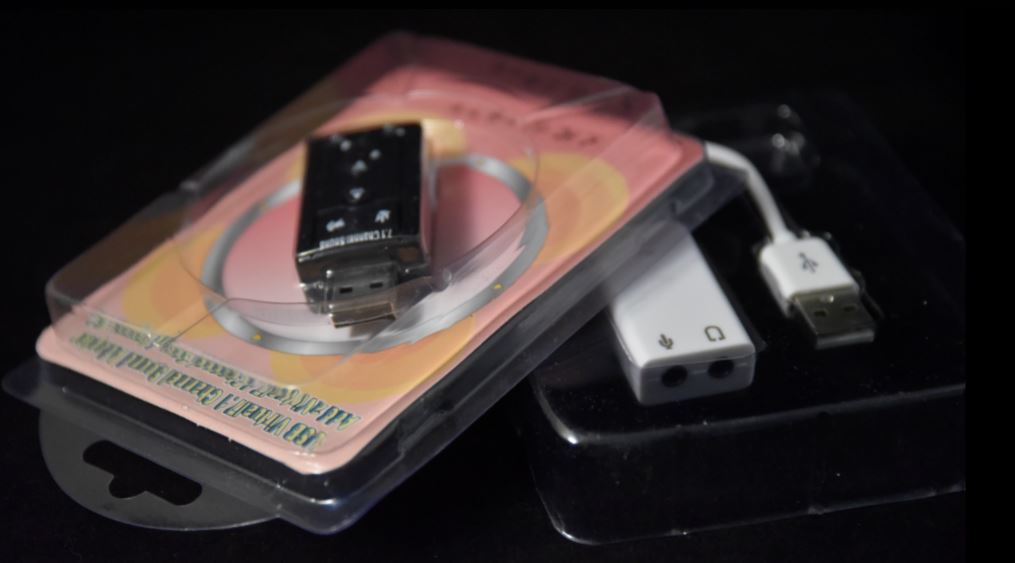 Virtual 7.1-Channel USB External Sound Cardcc
